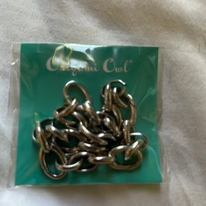 Origami Owl 7" Silver Charm Pendant Bracelet (retired) NIP